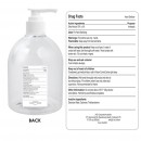 500ml Hand Sanitiser Gel - 75% Alcohol