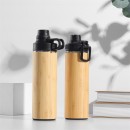 Portable Bamboo Shell Thermos Cup With Cover