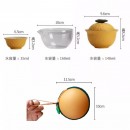 丑橘便携陶瓷茶具旅行套装
