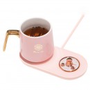 USB heating cup pad with cup