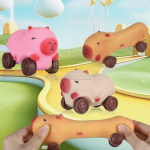 解壓卡皮巴拉拉拉車捏捏樂玩具