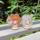 Wooden standee