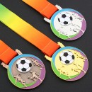 Football Metal Medal