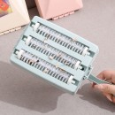 雙滾輪除塵清潔刷