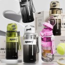 雙飲吸管運動水樽