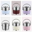 不锈钢双层真空饭盒