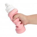 Silicone Folding Handy Sports Water Bottle