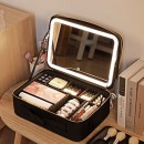 Large Capacity Cosmetic Bag With LED Light