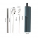 Stainless Steel Portable Tableware