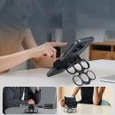 双环三指旋转背夹手机支架 双环三指旋转背夹手机支架