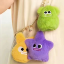 毛絨小怪獸減壓吐泡發洩球捏捏樂