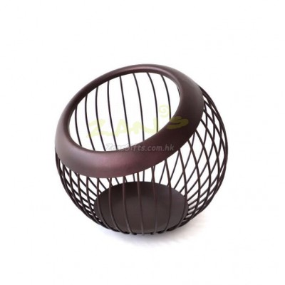 Coffee Capsule Fruit Wrought Iron Storage Basket