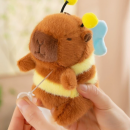 Capybara plush doll keychain