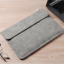 Frosted Ultra-Thin Faux Leather Laptop Bag