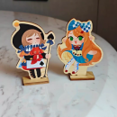 Wooden standee