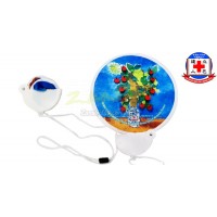 口袋折疊扇帶塑膠收納手把-香港紅十字會甘迺迪中心