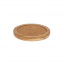 Bamboo Wood Absorbent Coaster