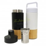 Bamboo Stainless Steel Thermal Mug