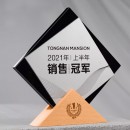 水晶奖座