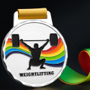 Weightlifting Metal Medal