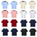 Contrasting Color Summer T-shirt