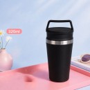 Portable Travel Coffee Mug, Stainless‑Steel Insulated Cup