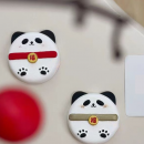 Hand-painted panda aromatherapy gypsum pendant