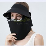 磁吸防曬帽面罩