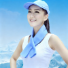Cool-feeling ice-cold towel