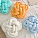 兩股編織絨面中國結抱枕 兩股編織絨面中國結抱枕