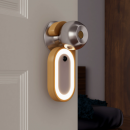 Human body sensing message light