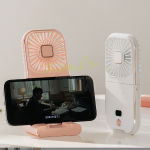 三合一支架行動電源桌面風扇