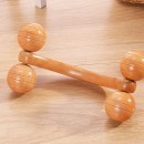 Wooden roller massager