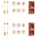 圣诞节餐具套装 圣诞节餐具套装