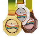 Rotating swimming Medal