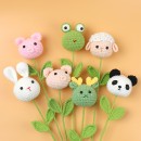 Graduates Knitting Doll Bouquets