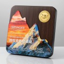 仿木獎牌 