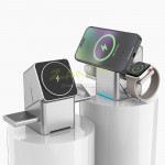 魔方旋轉四合一無線充