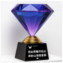 钻石水晶金屬奖座