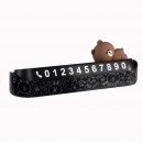 Customized PVC 3D Doll Car Moving Number Plate