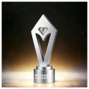 Creative Diamond Metal Trophy Creative Diamond Metal Trophy