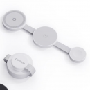 Folding three - in - one magnetic wireless charger