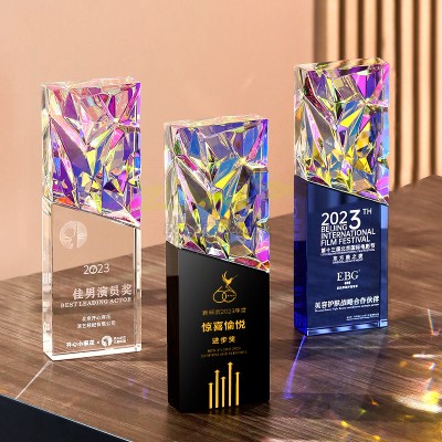 Gradient Crystal Trophy