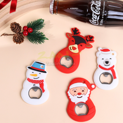 Christmas magnetic refrigerator sticker bottle opener Christmas magnetic refrigerator sticker bottle opener