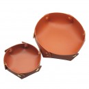 Round PU Leather Storage Box Round PU Leather Storage Box