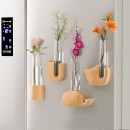 Log Refrigerator Sticker Vase