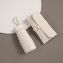 Pocket Leather Bag Ultralight Umbrella