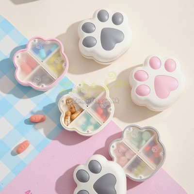 Cat Paw 7-Day 8-Compartment Pill Box Cat Paw 7-Day 8-Compartment Pill Box