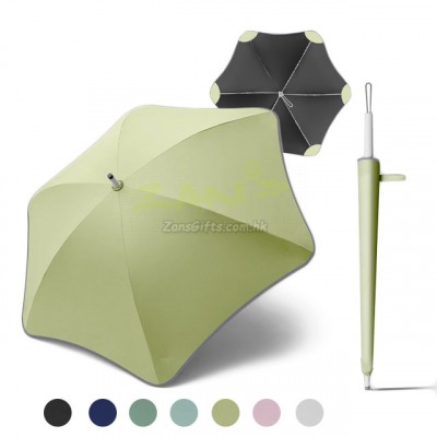 反光条安全角雨伞梅花角直杆伞