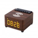 Wooden Wireless Charging Bluetooth Speaker